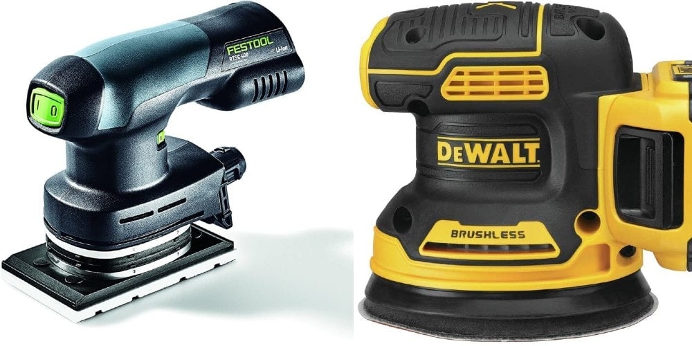 festool vs dewalt orbital sander