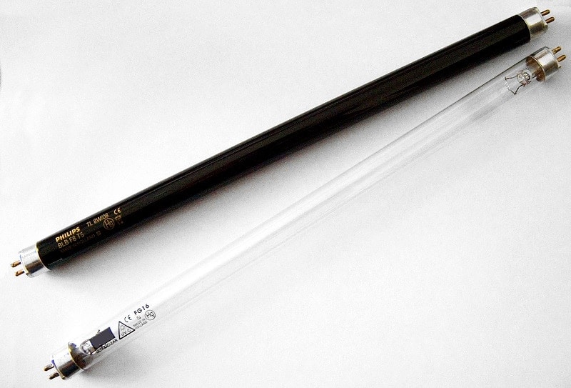 fluorescent tubes