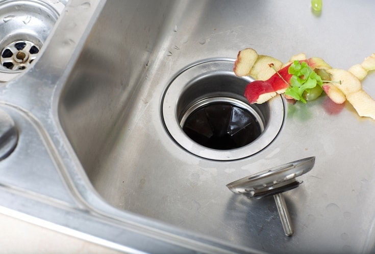food left in a sink