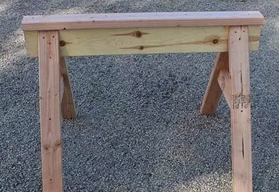 homemade sawhorse plans owg