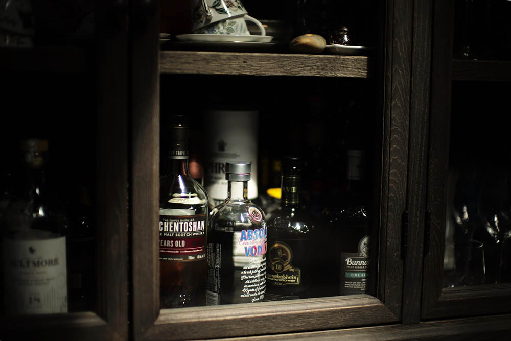 liquor cabinet