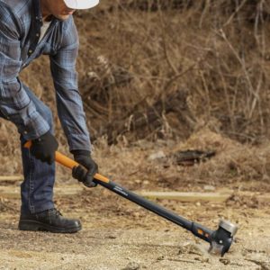 man holding a sledgehammer