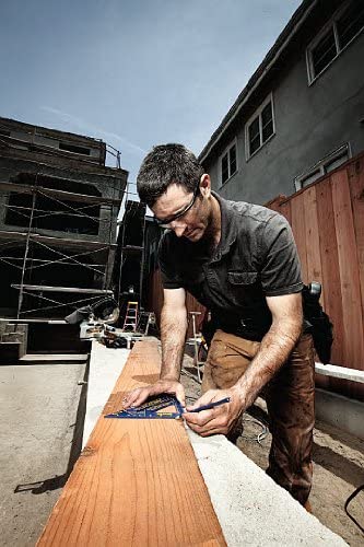 man using IRWIN Tools Rafter Square
