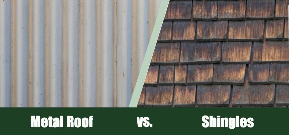 metal roof vs shingles