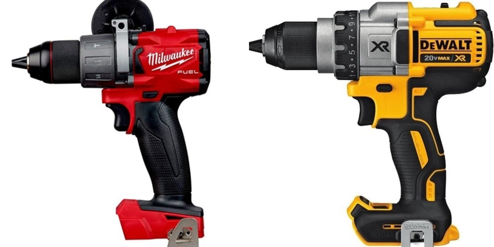 milwaukee vs dewalt drill