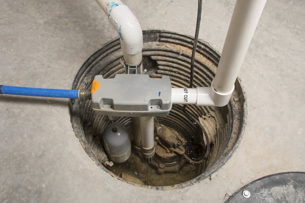 no water sump pump