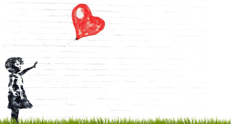 paint spray with wall stencil art