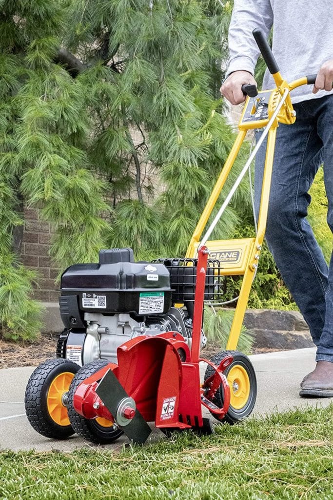 person using McLane Gas Powered Lawn Edger