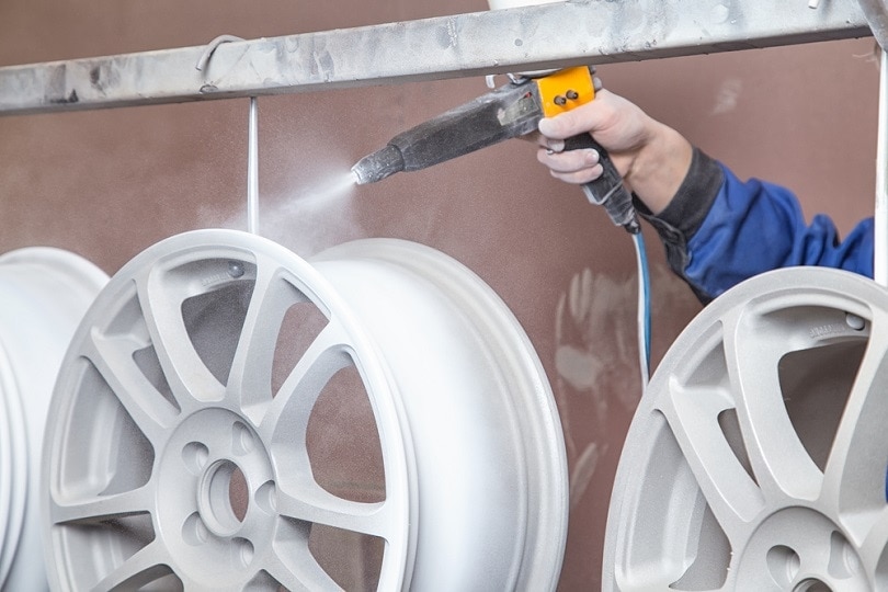 powder coating_Chris Tefme_shutterstock