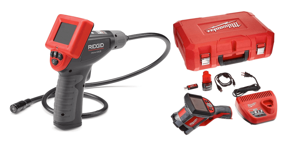 ridgid vs milwaukee thermal image