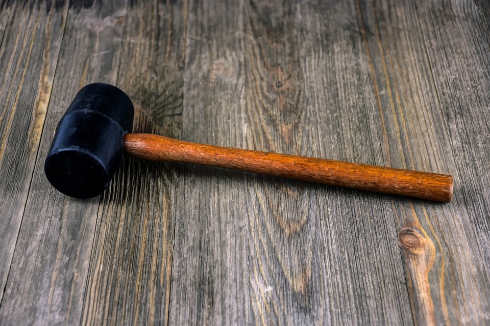 rubber mallet