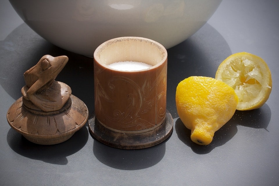 salt and lemon