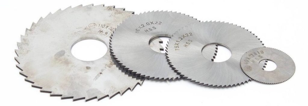 collection of saw blades