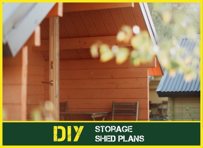 shed for storage