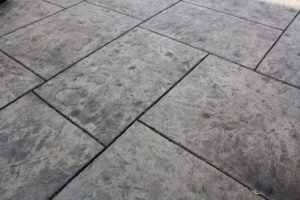 stained floor using Walttools Water-Based Concrete Stain