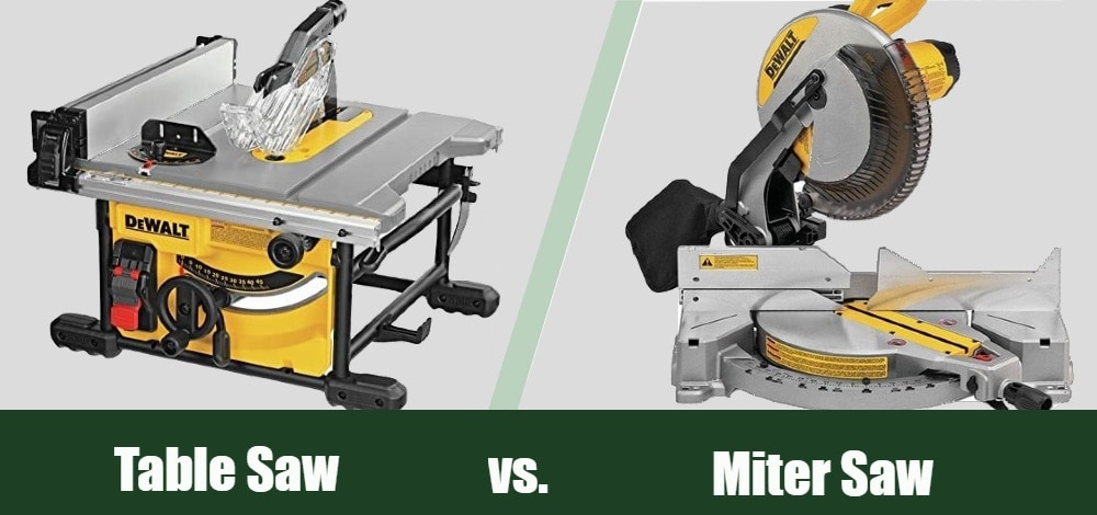 table saw vs miter saw featured