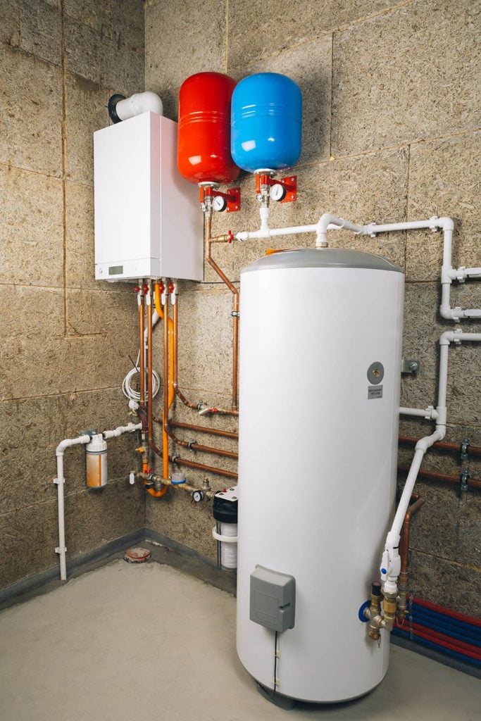 tank water heating system