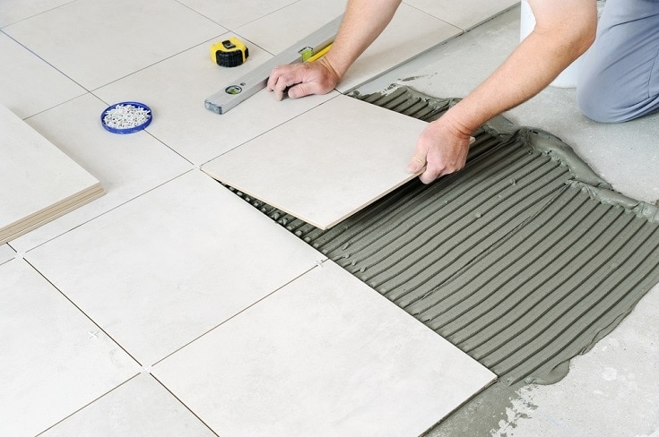 tile installation