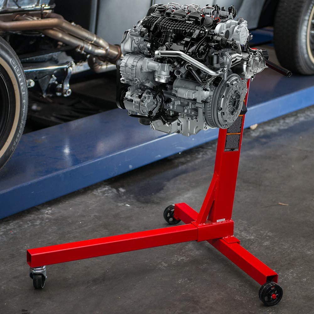using BIG RED T23401 Torin Steel Engine Stand