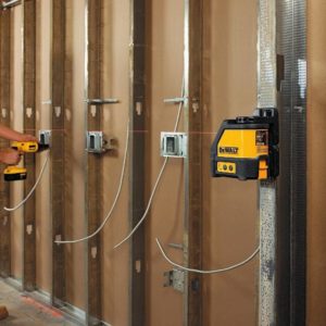 using DEWALT Line Laser