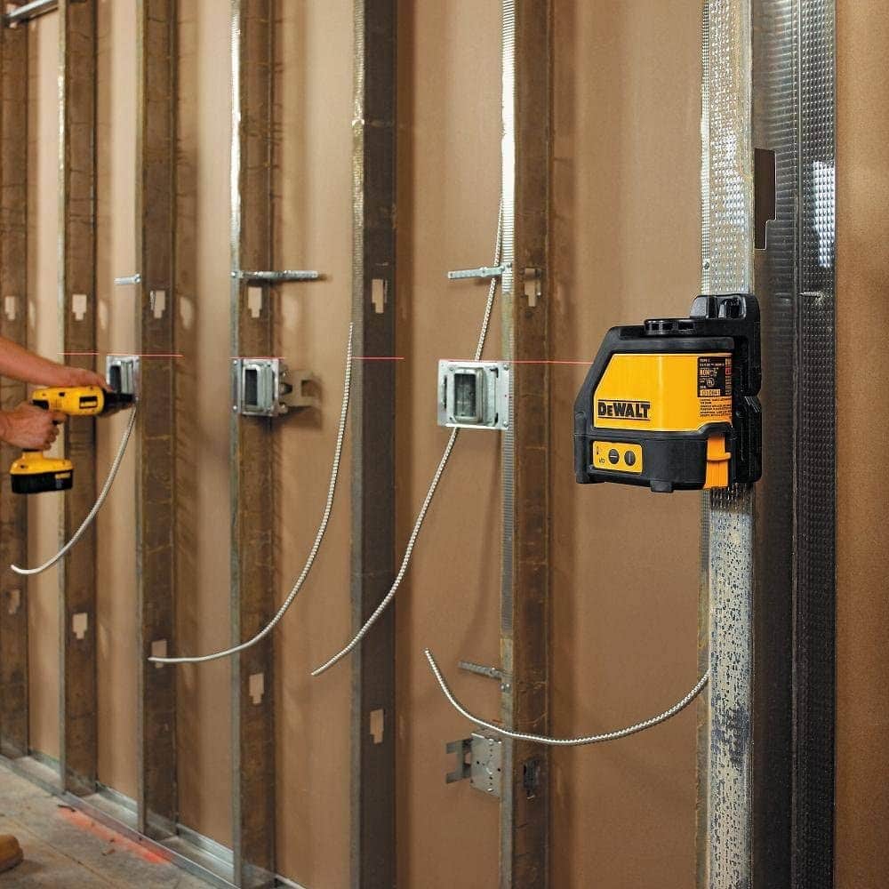 using DEWALT Line Laser