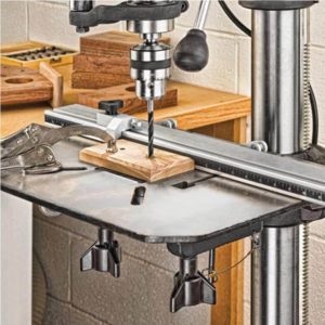 using Delta 18-900L 18-Inch Laser Drill Press