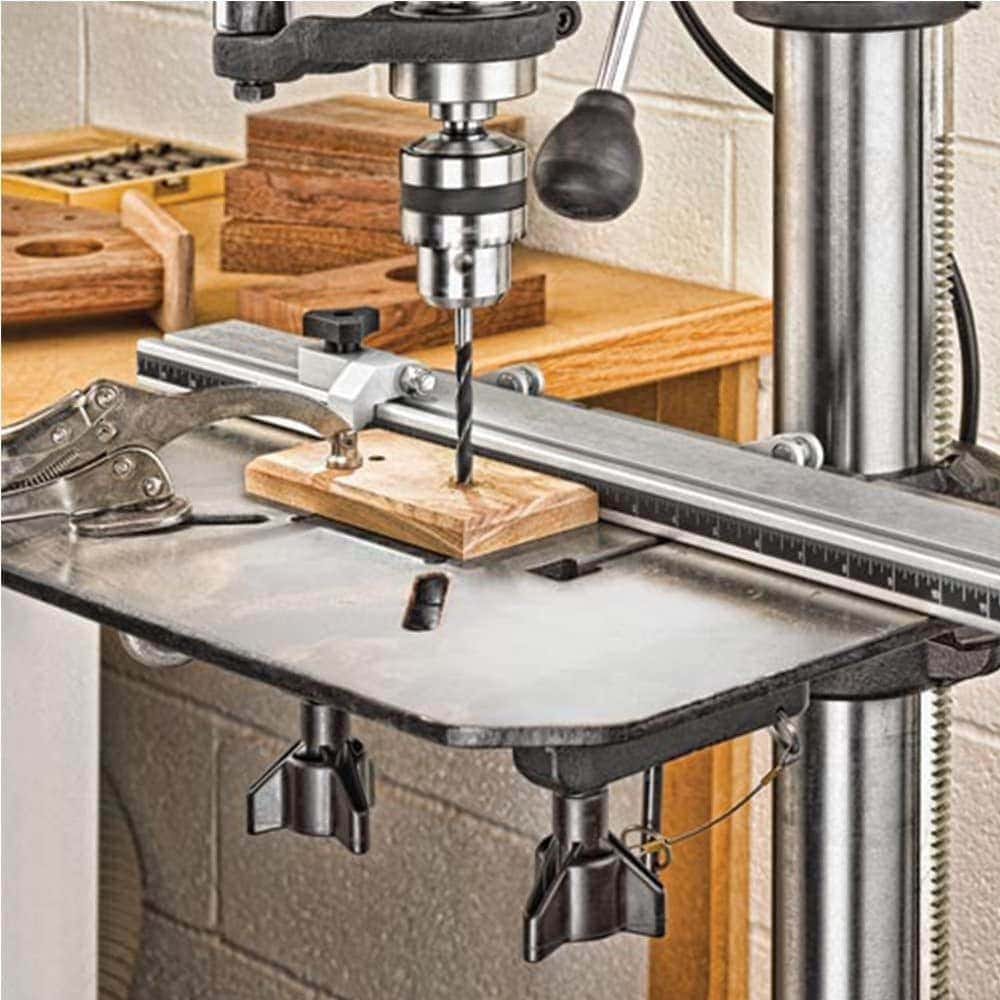 using Delta 18-900L 18-Inch Laser Drill Press