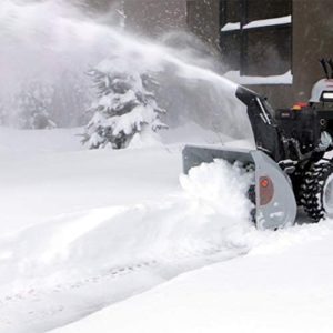 using Dirty Hand Tools 103879 Self-Propelled Dual Stage Snow Blower