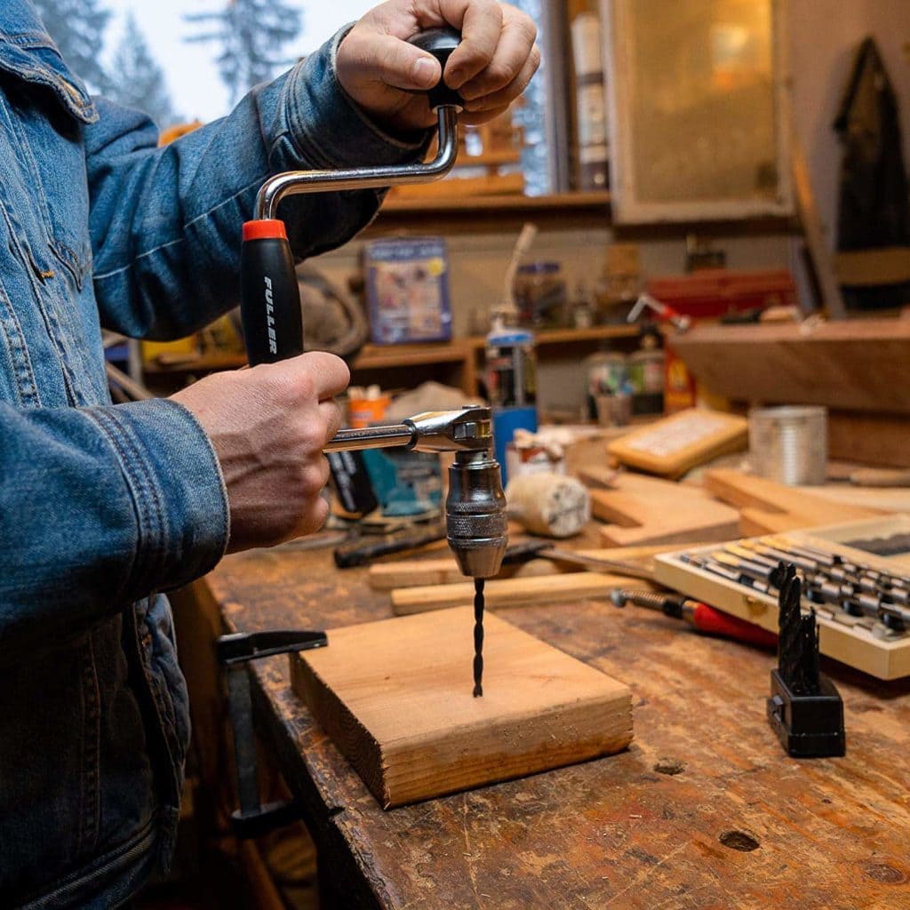 using Fuller Tool 890-1072 Hand Drill