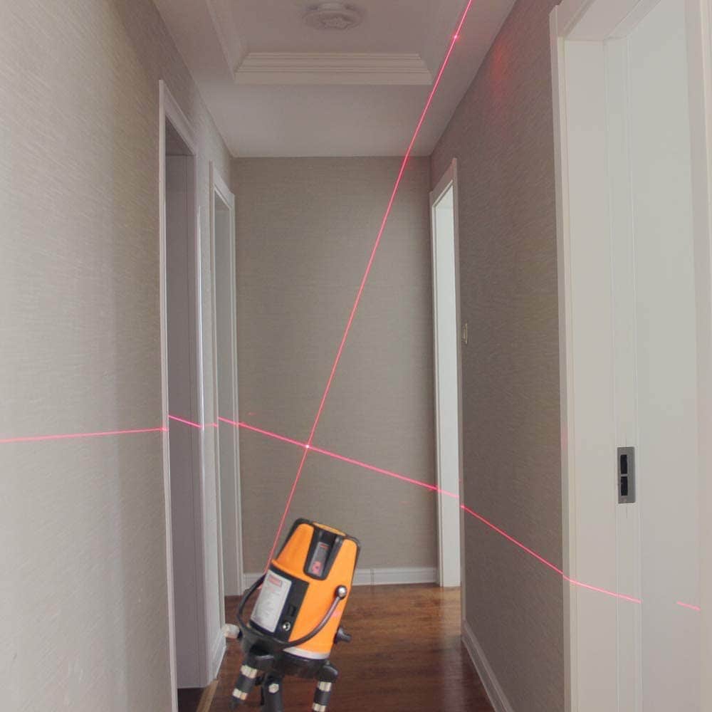 using Inspiritech Self-Leveling Laser Level