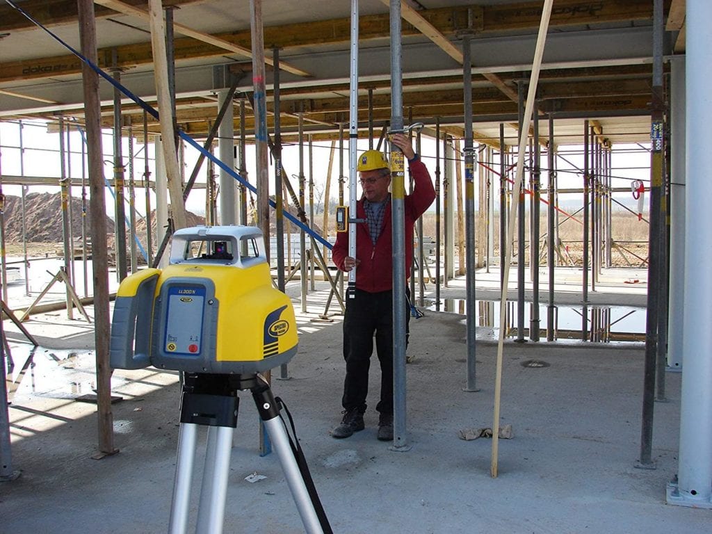 using Spectra Precision Laser LL300-2 Automatic Self-leveling Laser