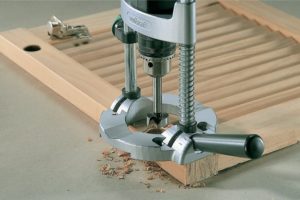 using Wolfcraft 4525404 Multi-Angle Drill Guide