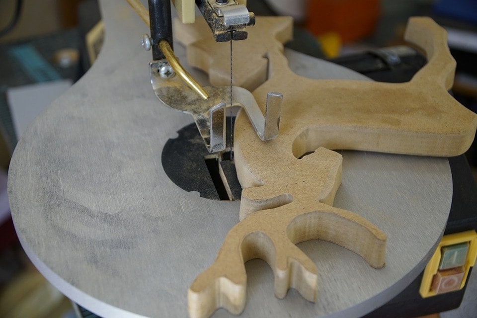 woodworking project using scroll saw