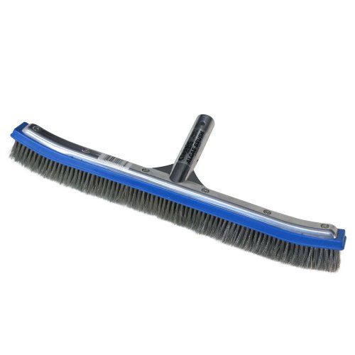 Poolmaster 20183 18" Aluminum-Back Algae Brush