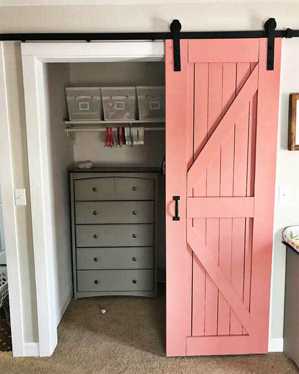 DIY Barn Door from Jenny Weg