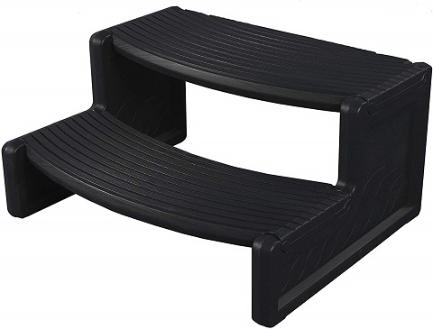 Essential Hot Tubs HS2-BLK Black Handi Step