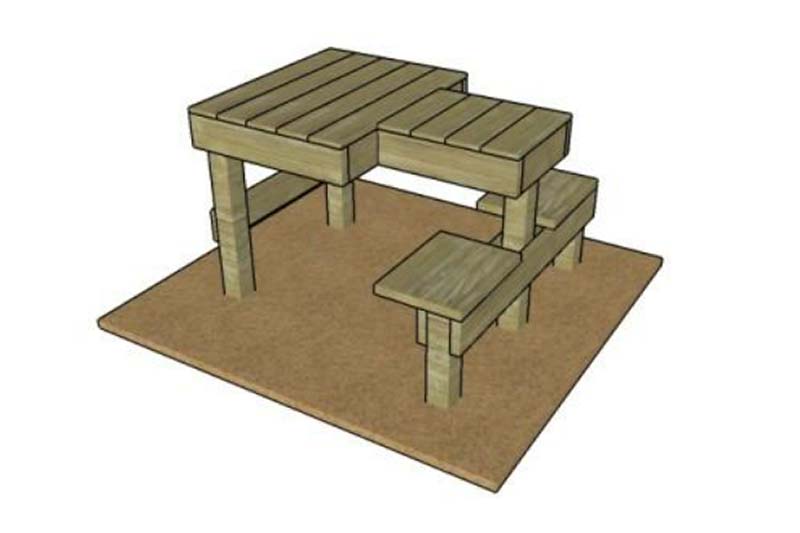 Free shooting bench plans