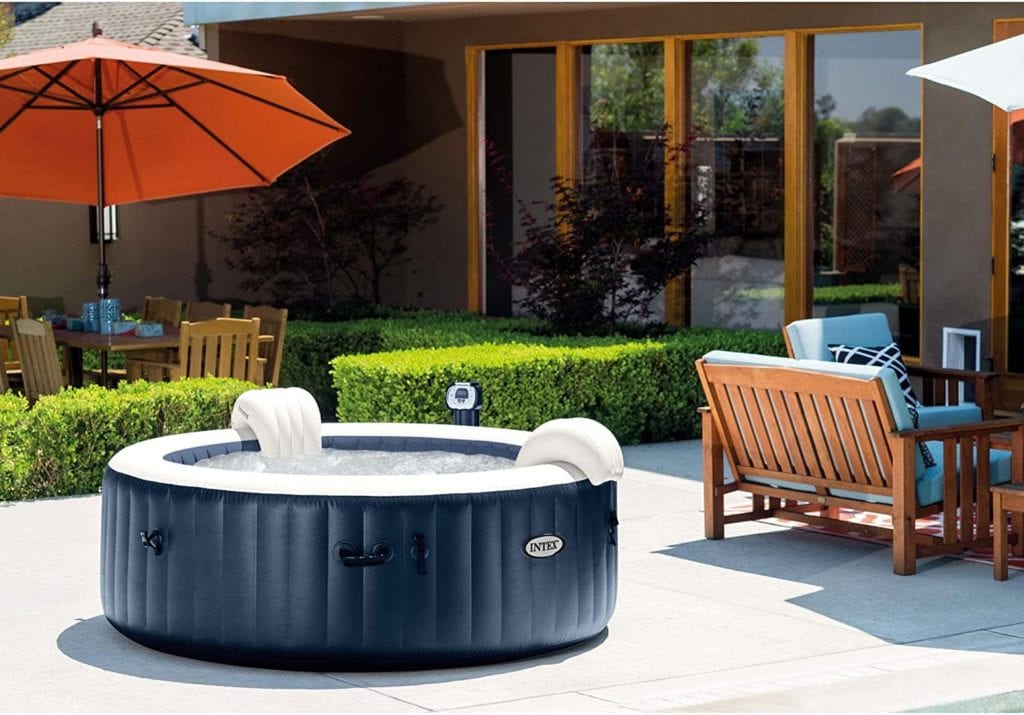 Inflatable Heated Bubble Hot Tub-Intex-PureSpa-Amazon