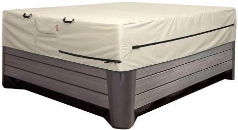Porch Shield Square Hot Tub
