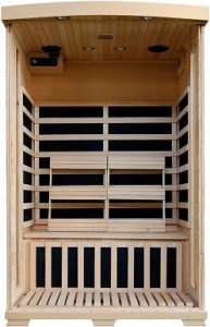 Radiant Saunas 2-Person Hemlock Infrared Sauna
