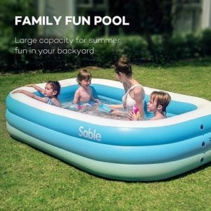 Sable Inflatable Pool, Blow Up Swim Center