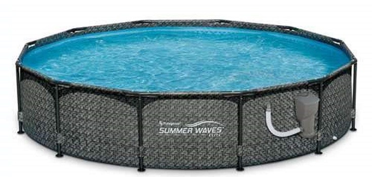 Summer Waves Above Ground Pool Set