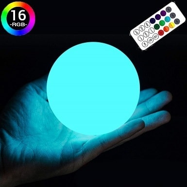 Upgrade Floating Pool Light Ball with Remote