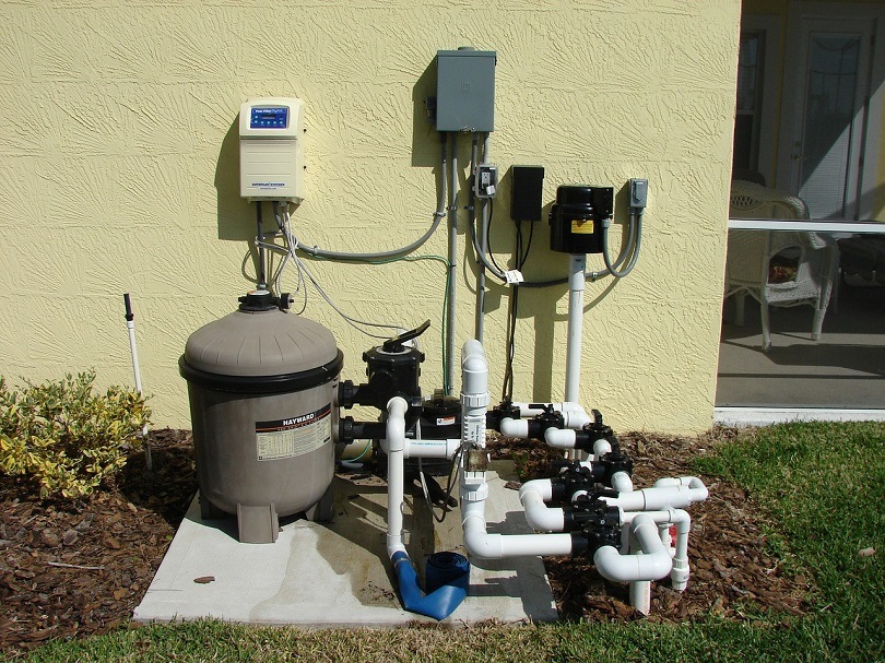 Water pump pool filter
