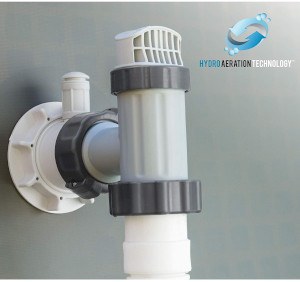 an above ground pool pump