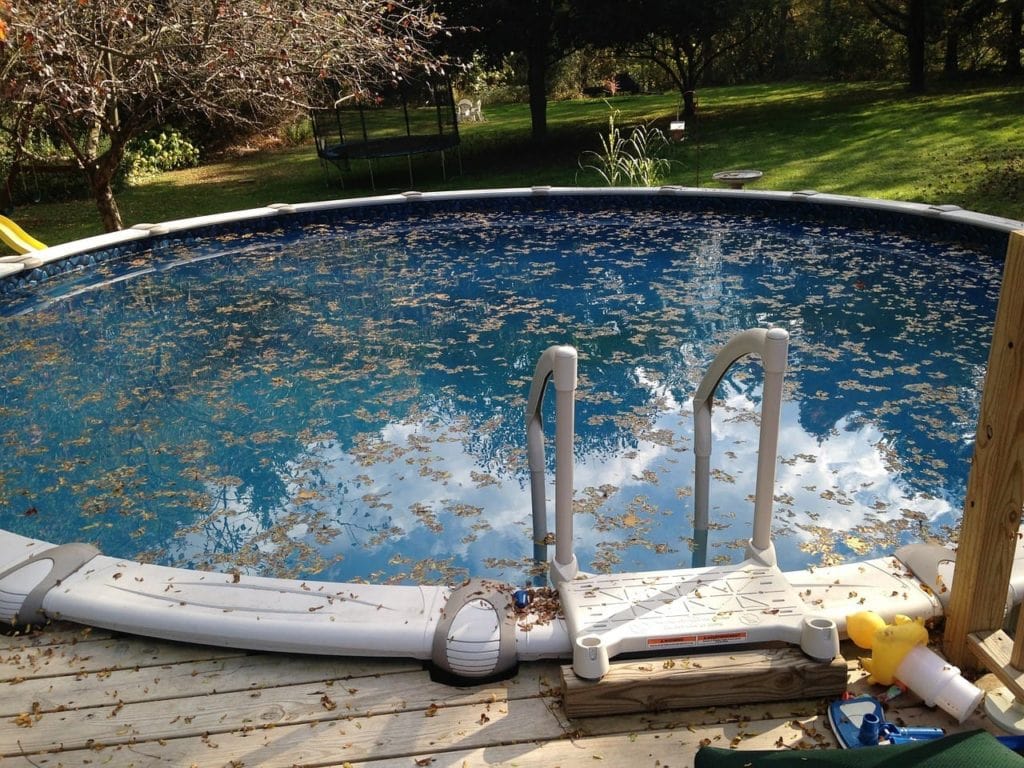 above the ground pool cleaning