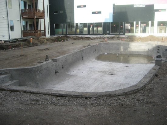 concrete gunite pool