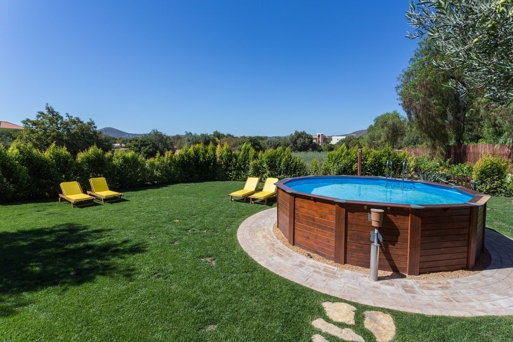 hardshell above ground pool