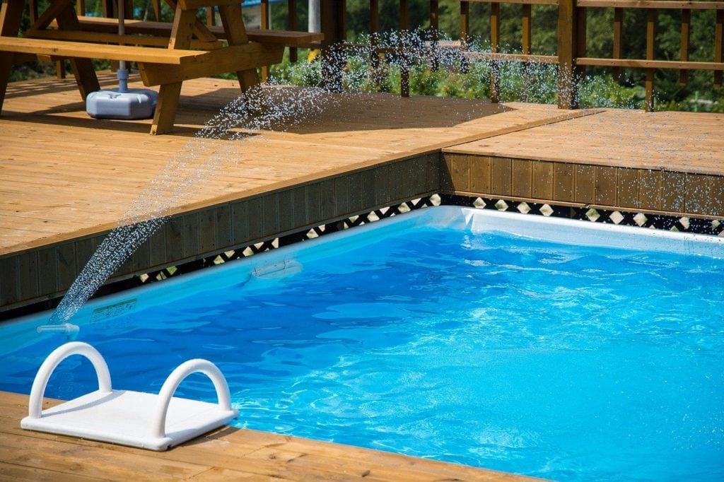 pool fountain