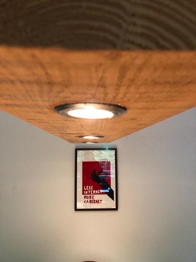 recessed lights installed